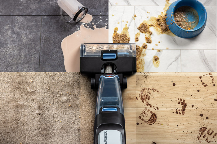 BISSELL CrossWave Edge Cordless Pro produkt in gebrauch