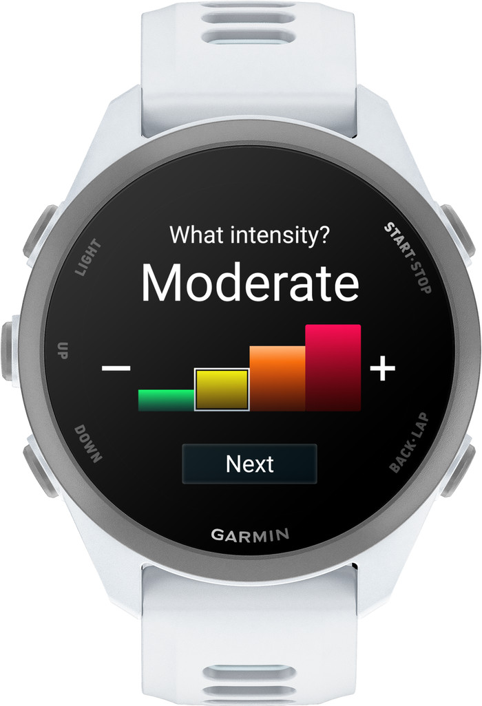 Garmin Forerunner 170 43mm White front
