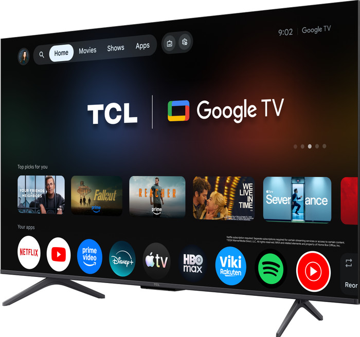 TCL QD Mini-LED 55 Zoll T8D (2026) vorne