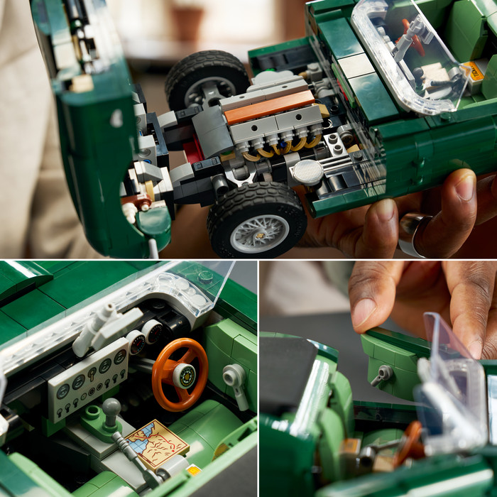 LEGO Icons Jaguar E-Type 11381 product in use
