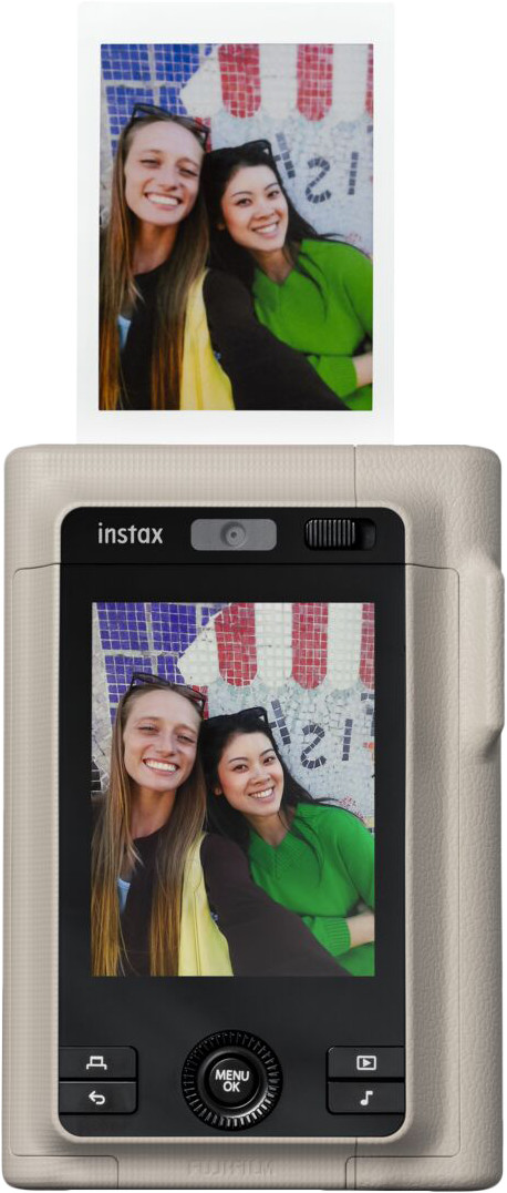 Fujifilm Instax Mini LiPlay+ Sand Beige rückseite