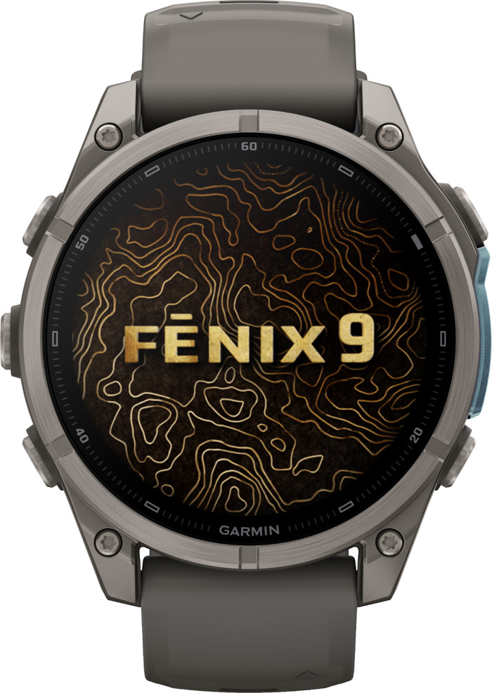 Garmin Fenix 9 Grey 47mm front