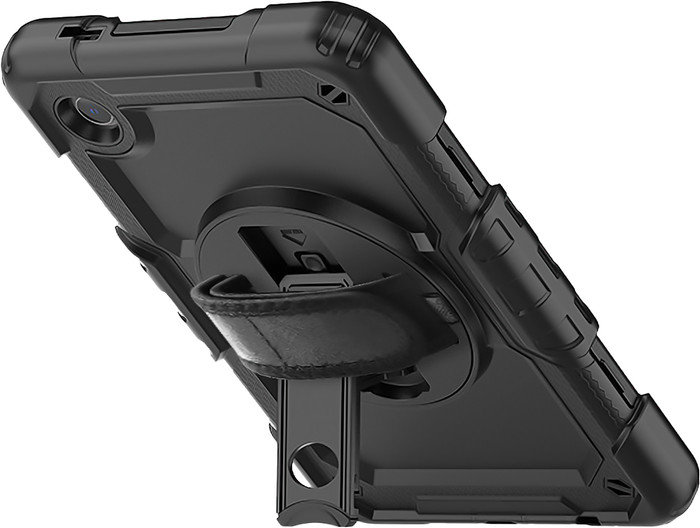 Just in Case Samsung Galaxy Tab A11 Plus Shockproof Case Schwarz rückseite