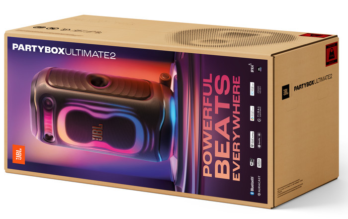 JBL PartyBox Ultimate 2 verpackung
