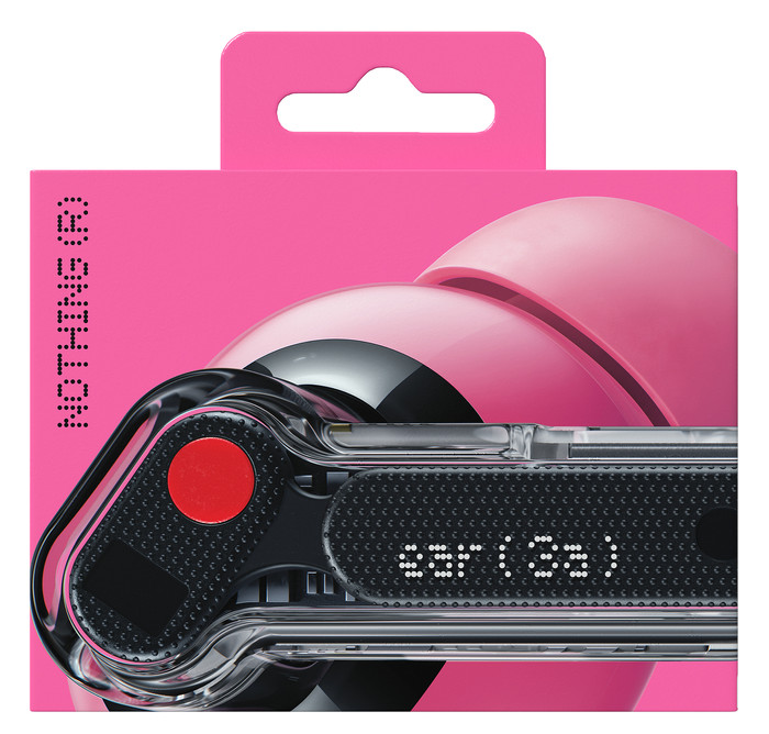 Nothing Ear (3a) Rosa verpackung