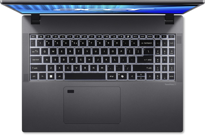 Acer TravelMate P2 16 TMP216-51-G2-TCO-77RK QWERTY top