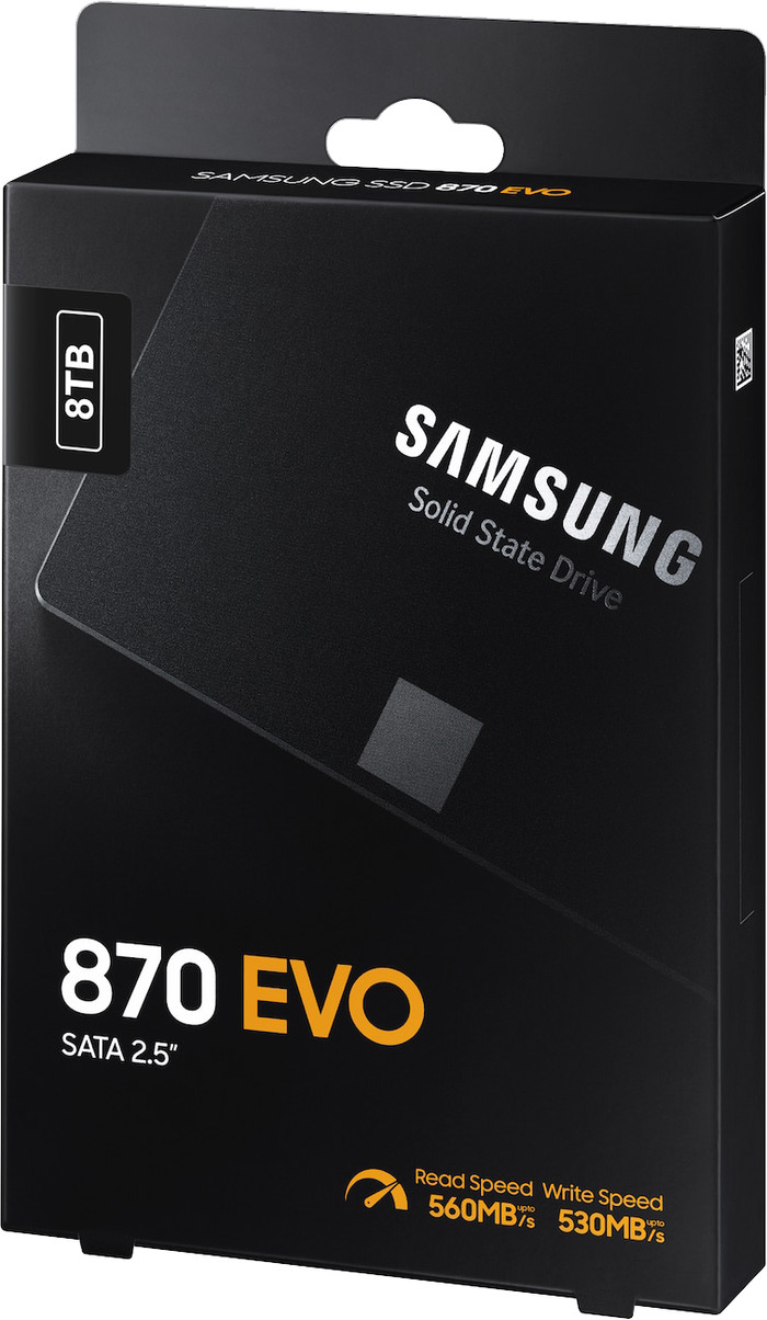 Samsung 870 EVO 2,5 Zoll 8TB verpackung