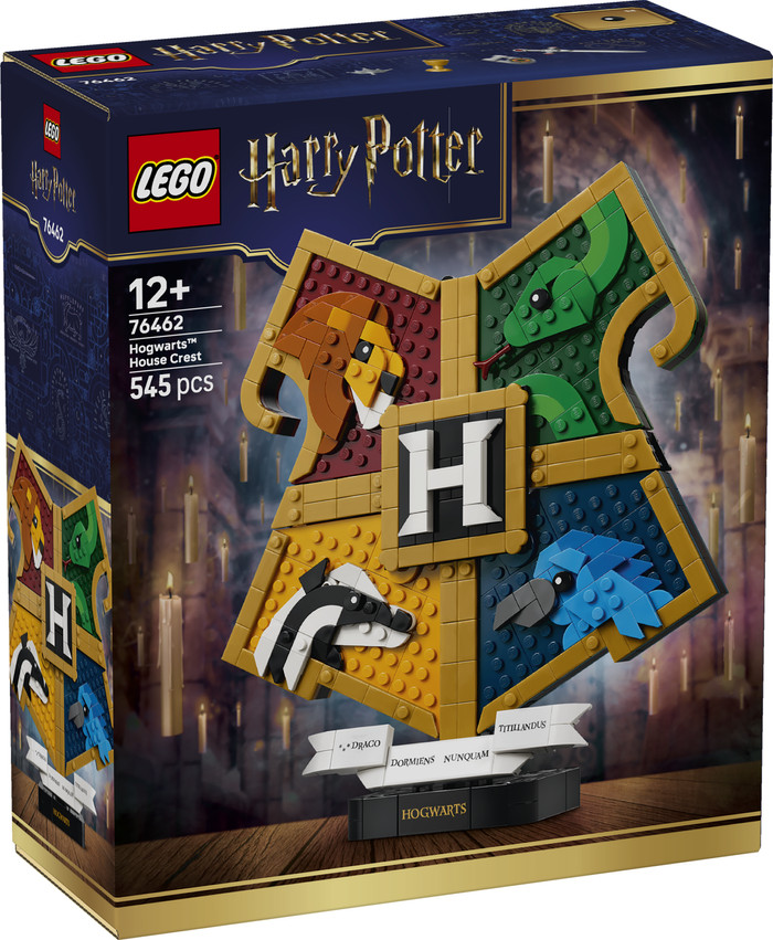 LEGO Harry Potter Hogwarts Hauswappen 76462 verpackung