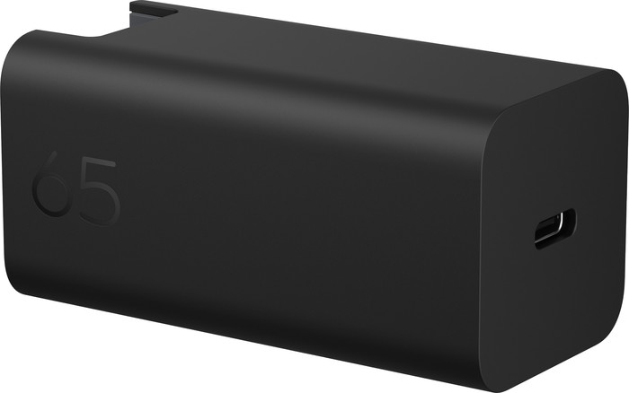 HP 65 W GaN USB-C-Ladegerät rechte seite