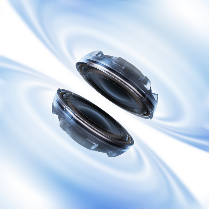 Shokz OpenFit Air 2 Blau produkt in gebrauch