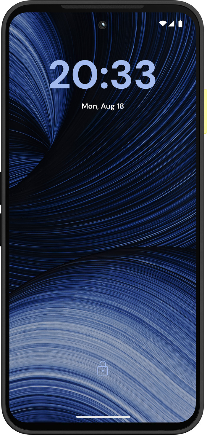 Fairphone 6+ 256GB Schwarz 5G vorne