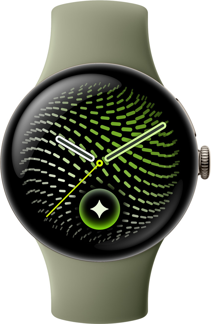 Google Pixel Watch 5 Green 41mm front