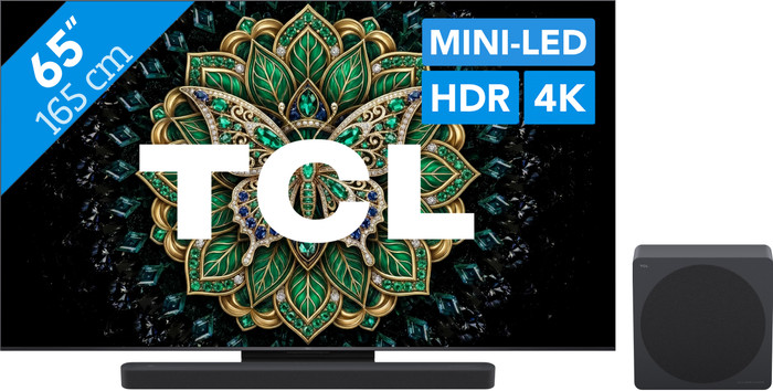 TCL QD Mini LED 65" C69K Pro (2026) + TCL A65K Main Image