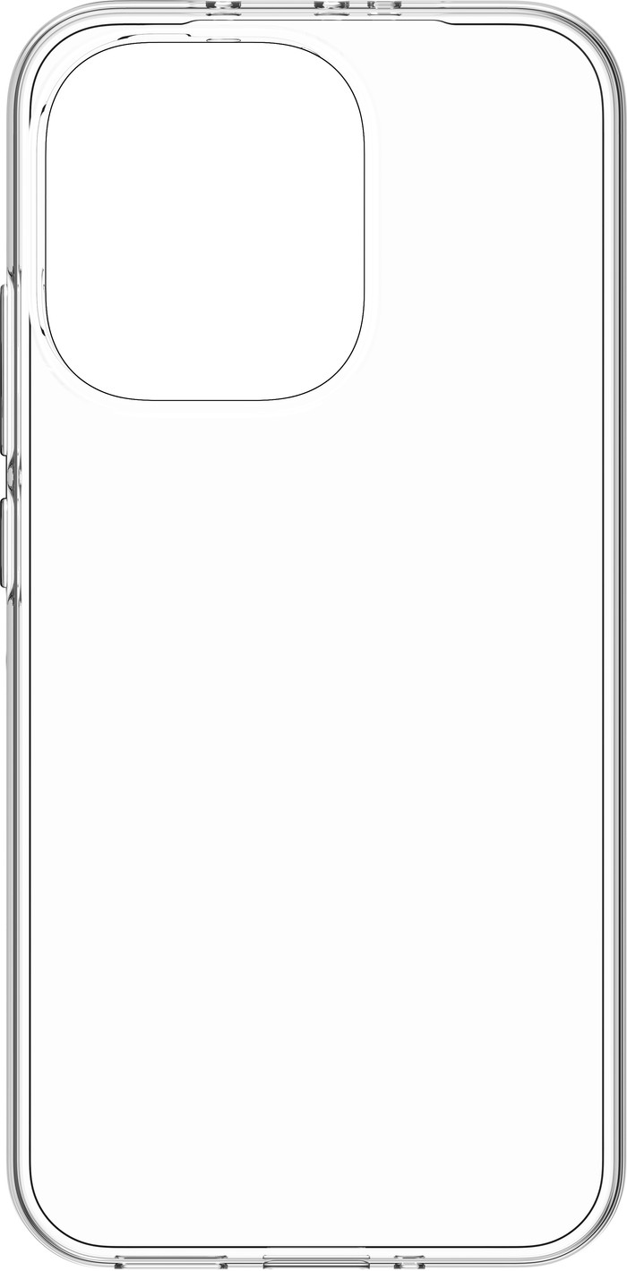 Just in Case Soft Design OPPO Reno15 Back Cover Transparent front