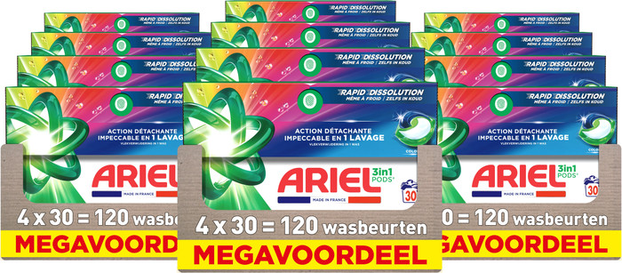 Ariel 3in1 Pods Colour - 360 units Main Image