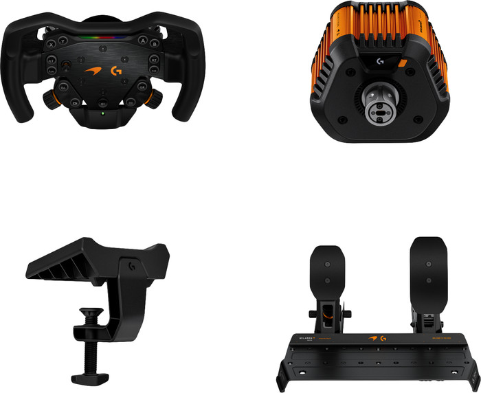 Logitech G RS50 McLaren Racing Wheel TRUEFORCE PlayStation + PC accessory