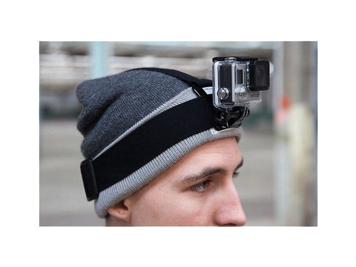 PRO Mount Head Strap Mount+ produkt in gebrauch