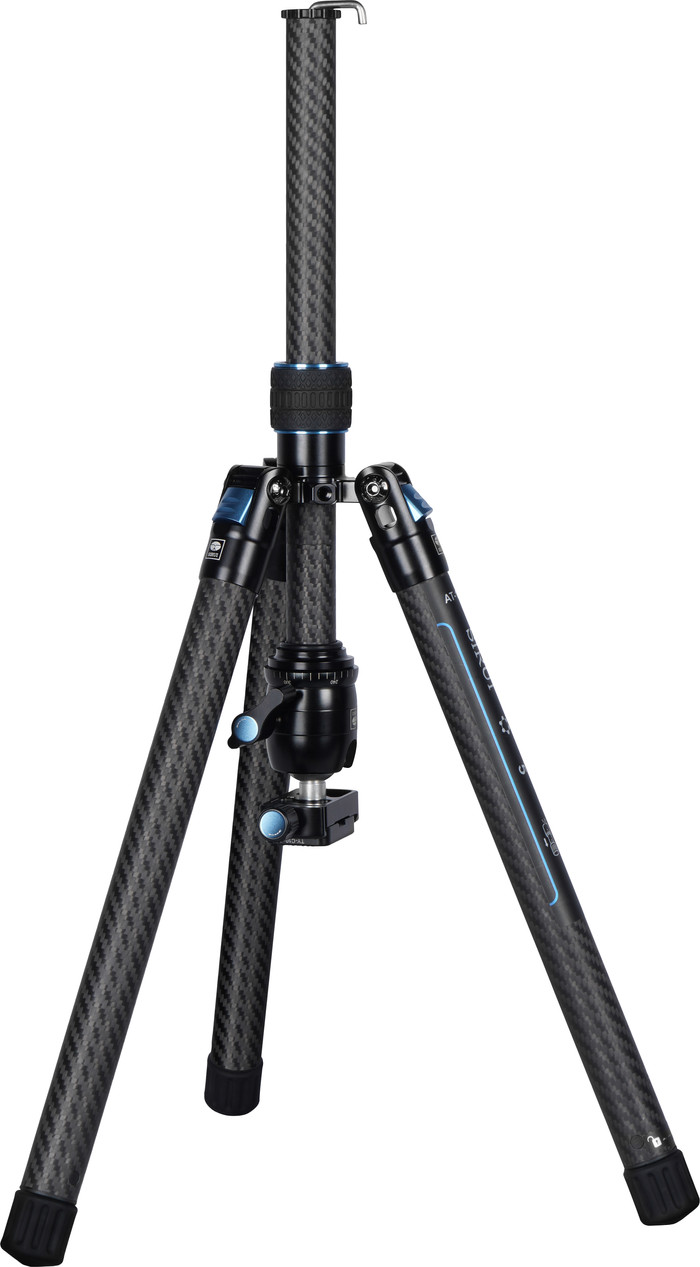 Sirui AT125 + B-00K Leichtes Traveller Stativ detail