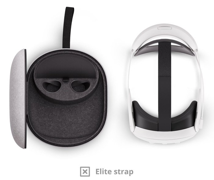 Meta Quest 3 und 3S Kompaktes Travel Case zubehör