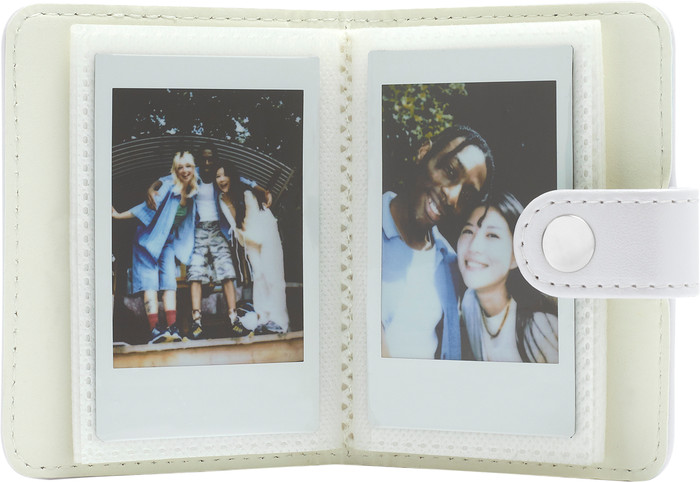 Fujifilm Instax Mini 13 Zubehörset Clay White vorne