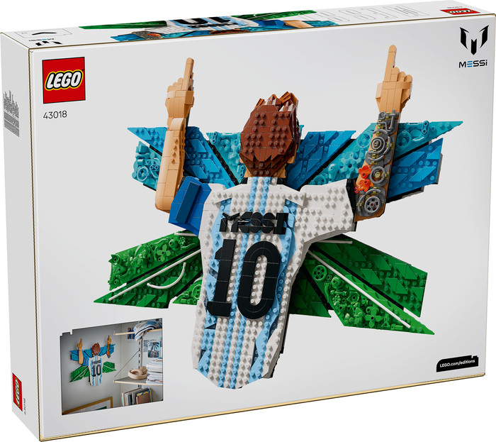 LEGO Editions Lionel Messi Torjubel 43018 verpackung