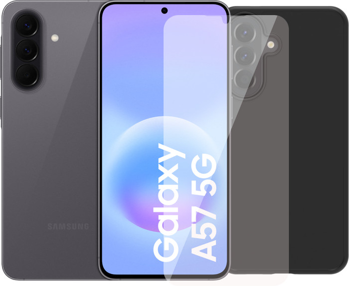 Samsung Galaxy A57 256GB Grau 5G + Zubehörset Main Image
