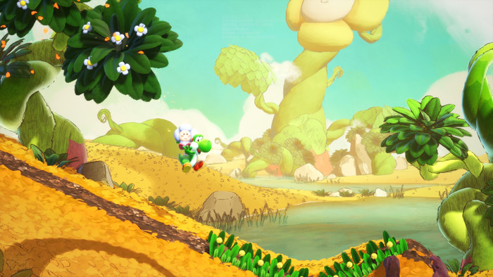 Yoshi and the Mysterious Book Nintendo Switch 2 produkt in gebrauch