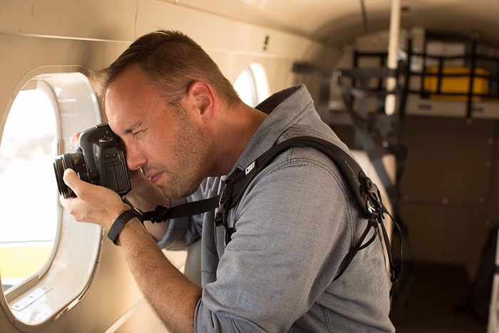 BlackRapid Sport Breathe produkt in gebrauch