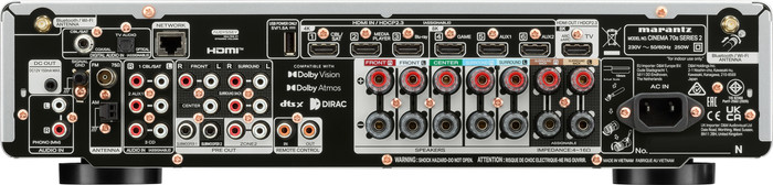 Marantz CINEMA 70s SERIES 2 Silver back