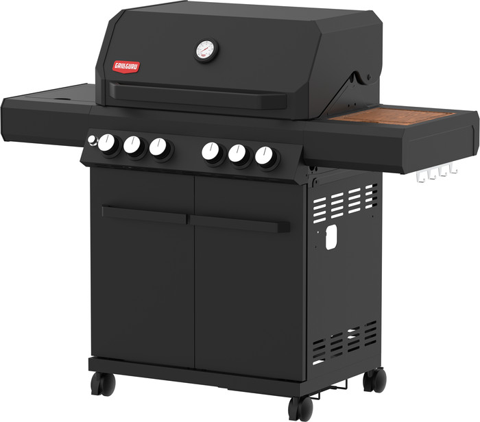 Grill Guru Gas Brander 4 rechte seite