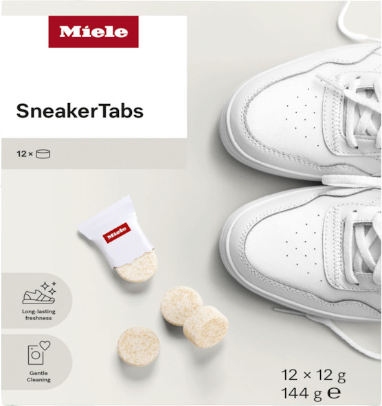 Miele SneakerTabs Schuhwaschmittel verpackung