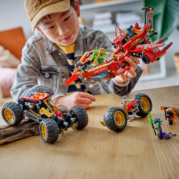 LEGO Ninjago Wüstensegler 71869 produkt in gebrauch