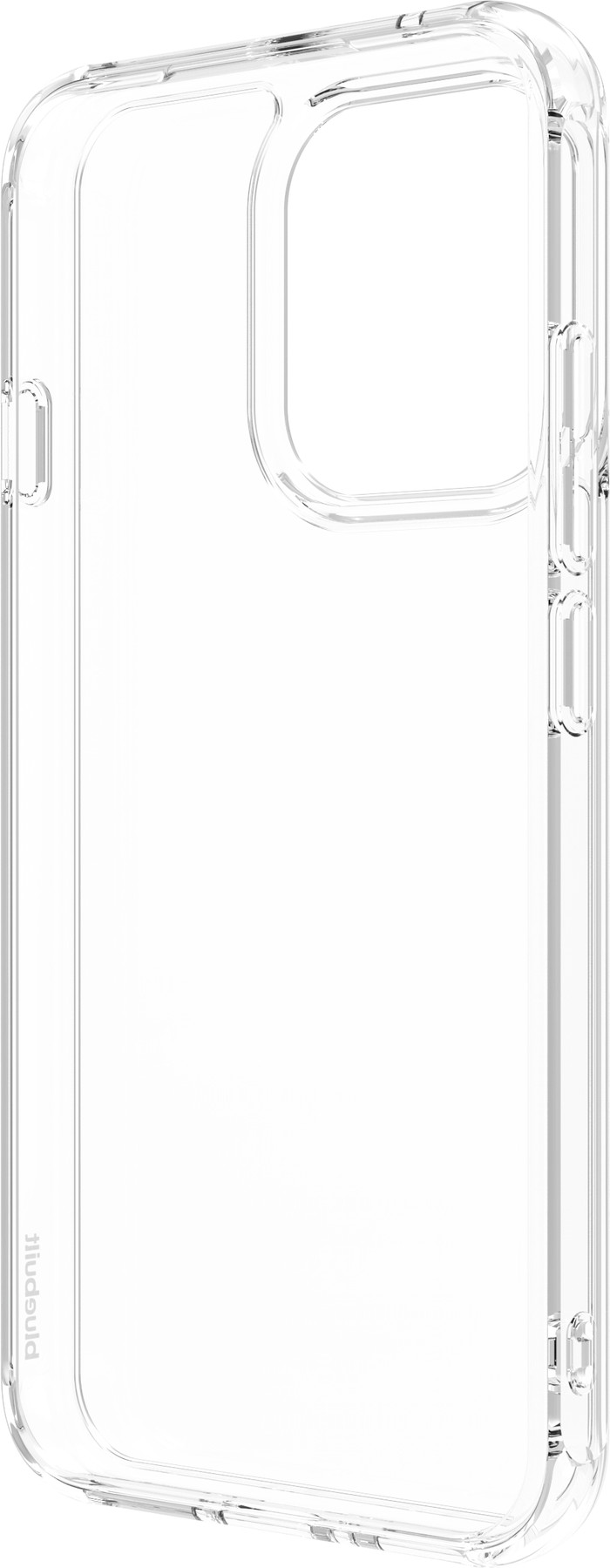 BlueBuilt Protective Back Cover OPPO Reno16 F Transparent left side