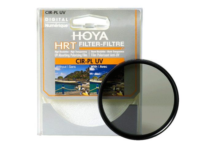 Hoya HRT Polarization Filter and UV Coating 58mm top