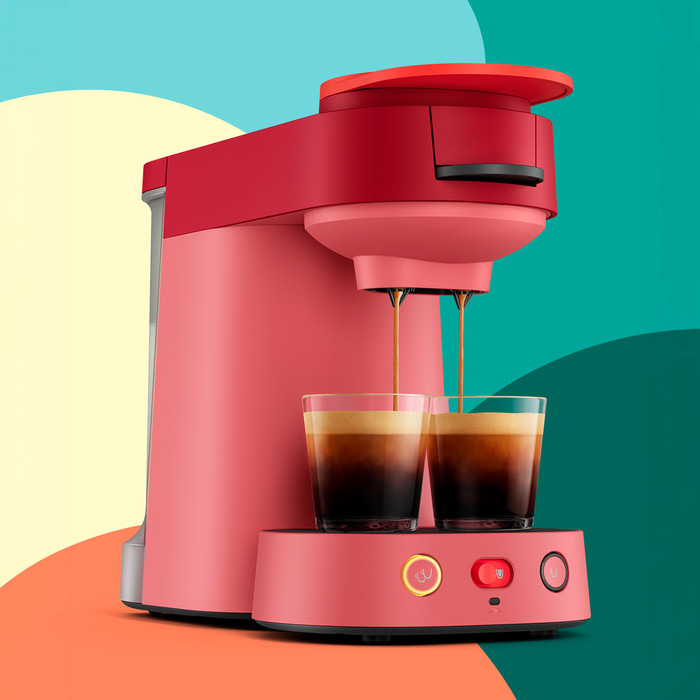Philips Kaffeepadmaschine Senseo Vibe CSA225/90 vorne