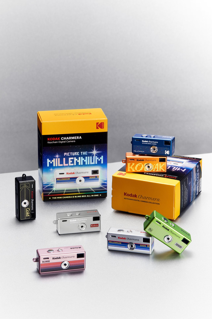 Kodak Charmera Millenium Keychain Digital Camera (Single Blind Box) product in use