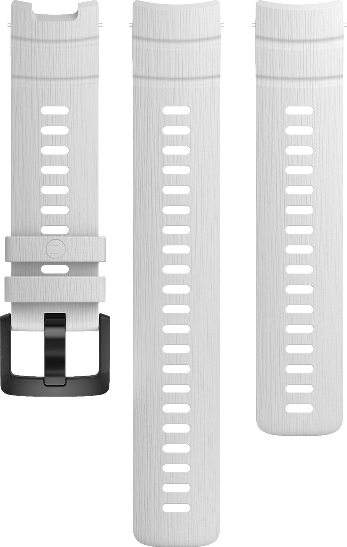 Polar Silicone Watch Strap White 22mm S/L Main Image