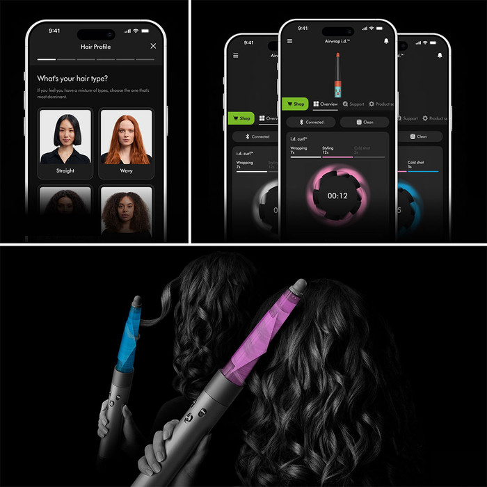 Dyson Airwrap i.d. Straight+Wavy Ceramic Apricot visueller lieferant