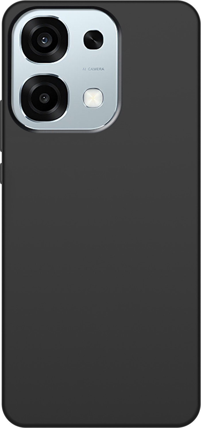 Just in Case Soft Design OPPO A6 (4G/5G) Back Cover Black Main Image