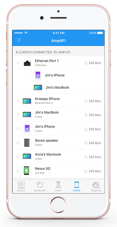 Ubiquiti AmpliFi AFi-P-HD Mesh WLAN-Erweiterung visueller lieferant