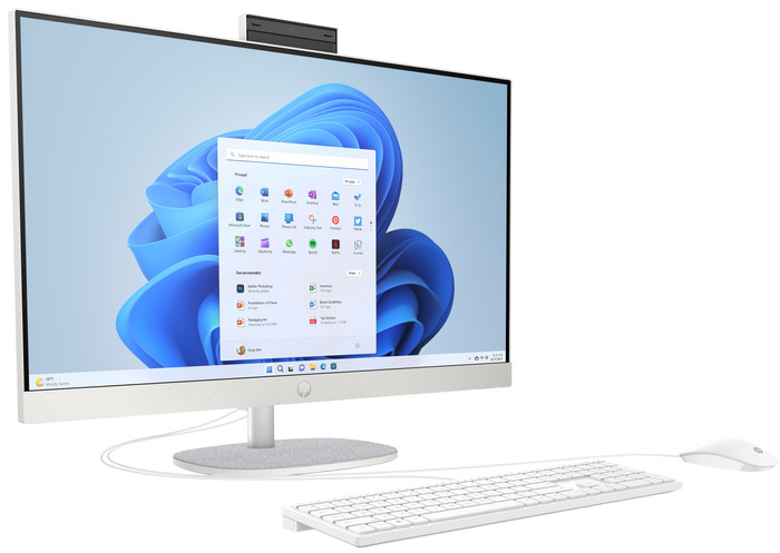 HP All-in-One 27-cr0006ng PC - 27'' - AMD Ryzen 7 - 16GB RAM/1TB SSD vorne