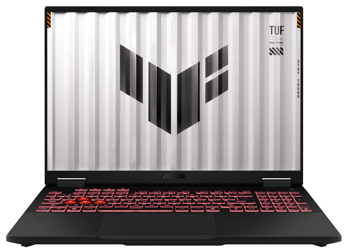 ASUS TUF Gaming A16 FA608UMI-TU198W - 16" - AMD Ryzen 7 - 16GB RAM/1TB SSD - RTX 5060 vorne