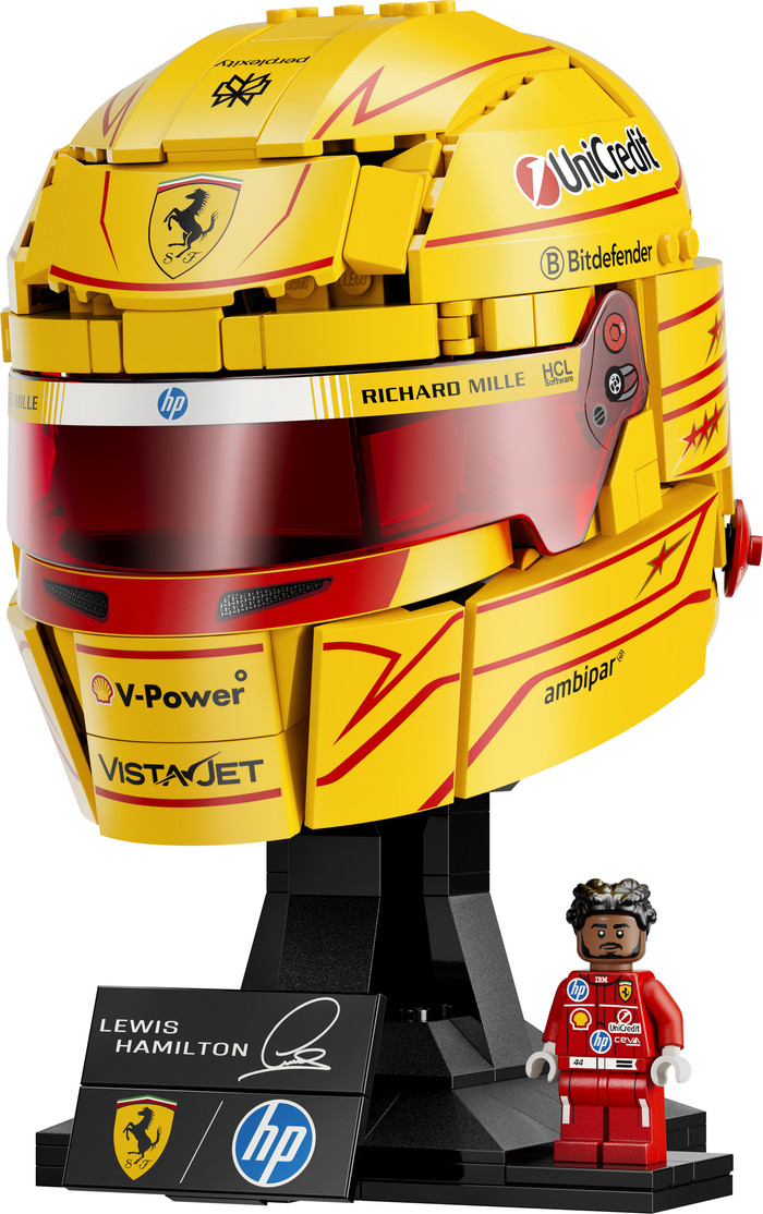 LEGO Editions Scuderia Ferrari HP Lewis Hamilton Helm 43022 Main Image