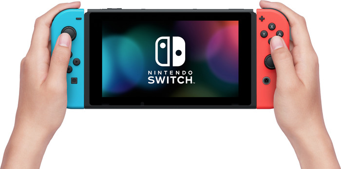 Nintendo Switch Joy-Con Set Red/Blue product in use
