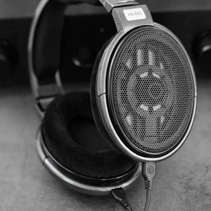 Sennheiser HD 650 produkt in gebrauch