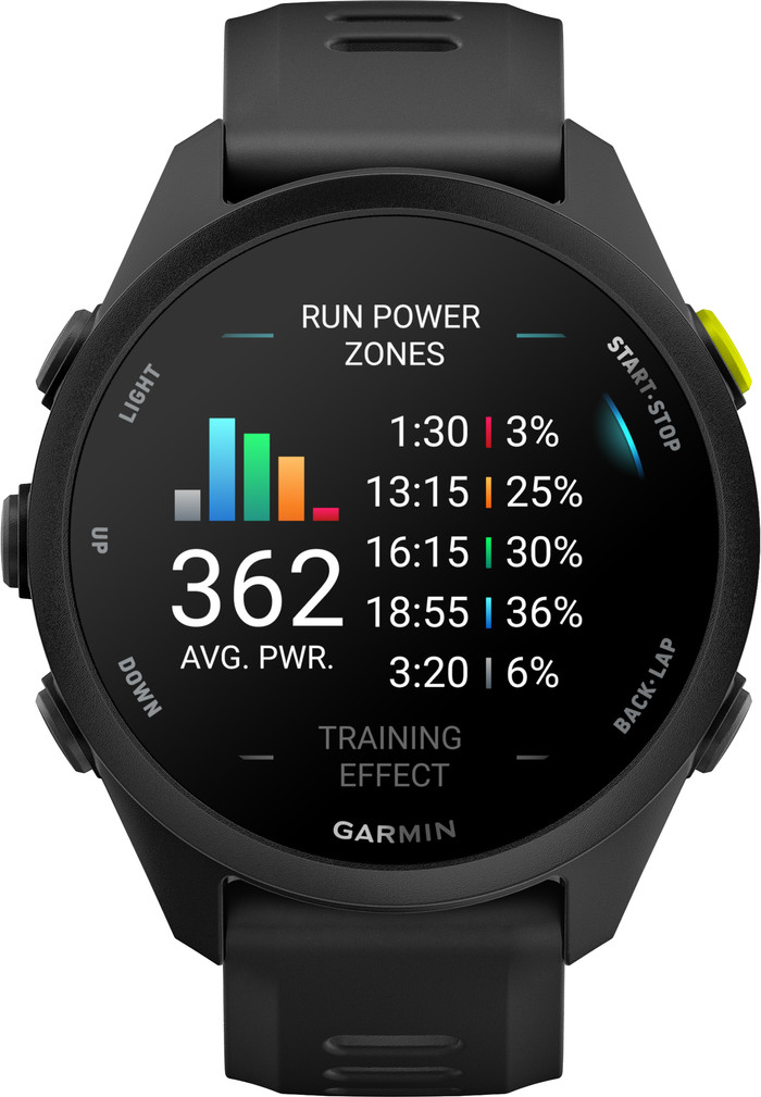 Garmin Forerunner 70 43mm Black front