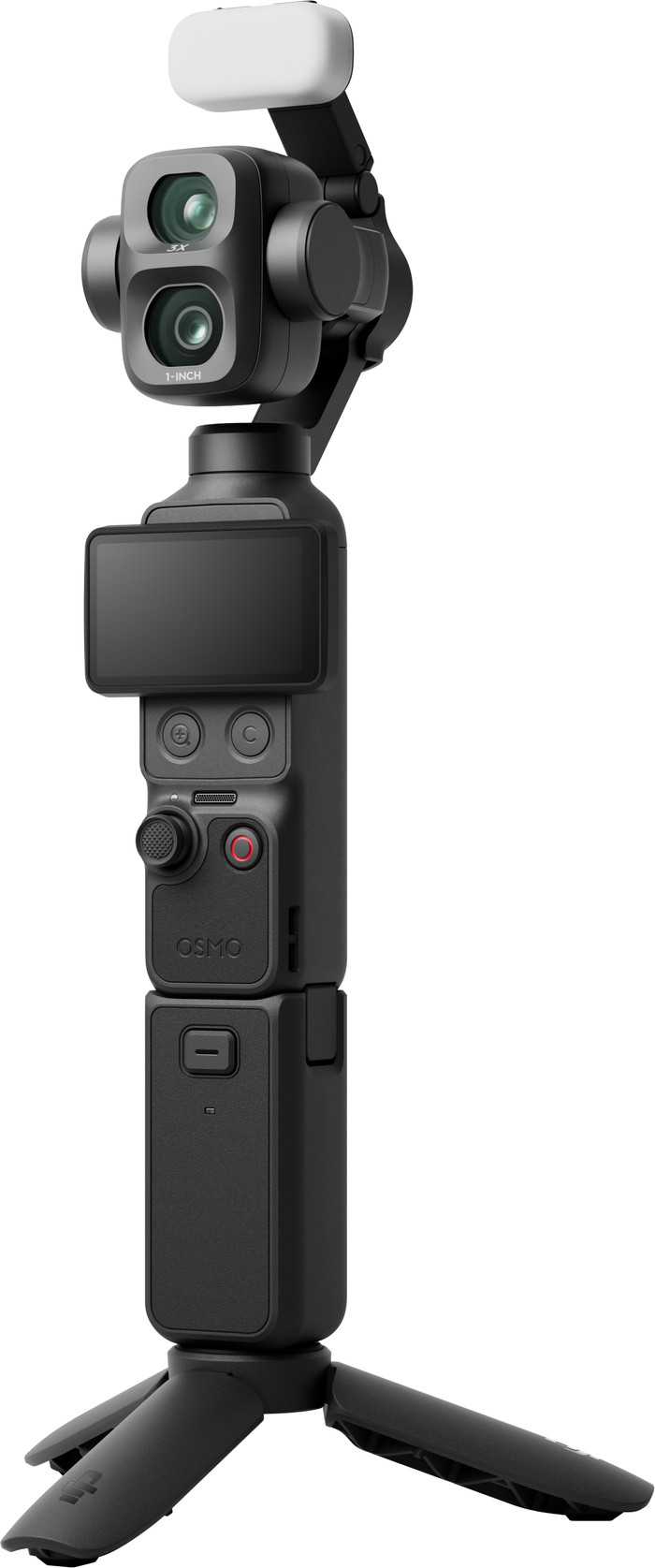 DJI Osmo Pocket 4P (Pro) Creator Combo linke seite