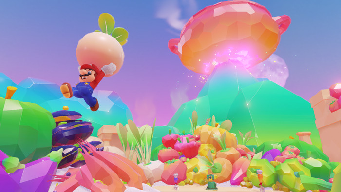Super Mario Odyssey produkt in gebrauch
