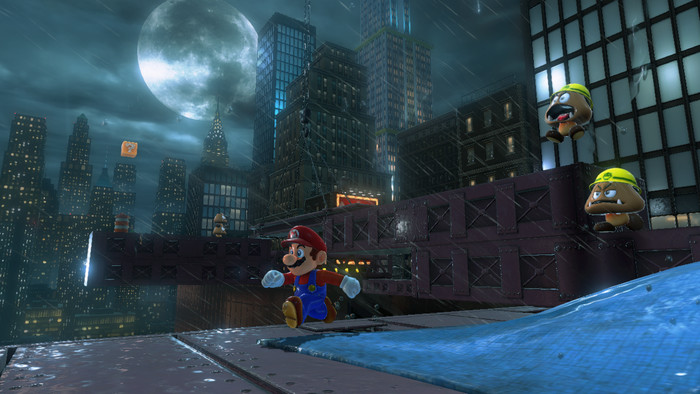 Super Mario Odyssey produkt in gebrauch