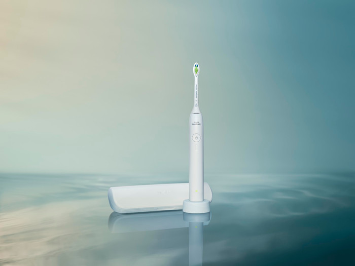 Philips Sonicare 3100 Series HX4033/21 Weiß produkt in gebrauch